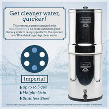 Load image into Gallery viewer, Imperial Berkey Water Purifier 17L